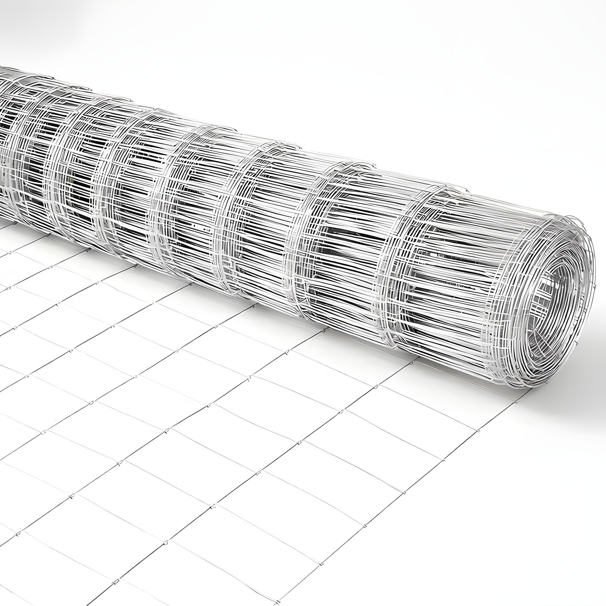 60 in. x 164 ft. 14-Gauge Heavy-Duty Hot-Dip Galvanized Poultry Fencing with High Corrosion Resistance